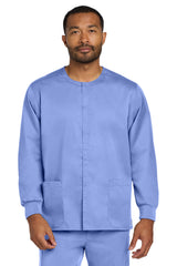 Wink Men's   WorkFlex Snap-Front Scrub Jacket WW3080