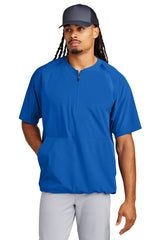 Sport-Tek Men's   Repeat 1/2-Zip Short Sleeve Jacket JST489