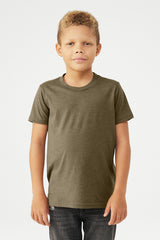 Bella + Canvas Youth   Heather CVC Tee BC3001YCVC