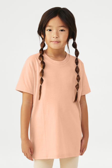 Bella + Canvas Youth   Heather CVC Tee BC3001YCVC