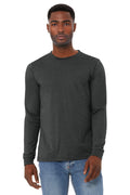 Bella + Canvas Men's   Heather CVC Long Sleeve Tee