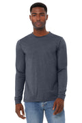 Bella + Canvas Men's   Heather CVC Long Sleeve Tee