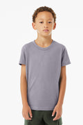 Bella + Canvas Youth   Heather CVC Tee BC3001YCVC