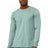 Bella + Canvas Men's   Heather CVC Long Sleeve Tee