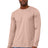 Bella + Canvas Men's   Heather CVC Long Sleeve Tee
