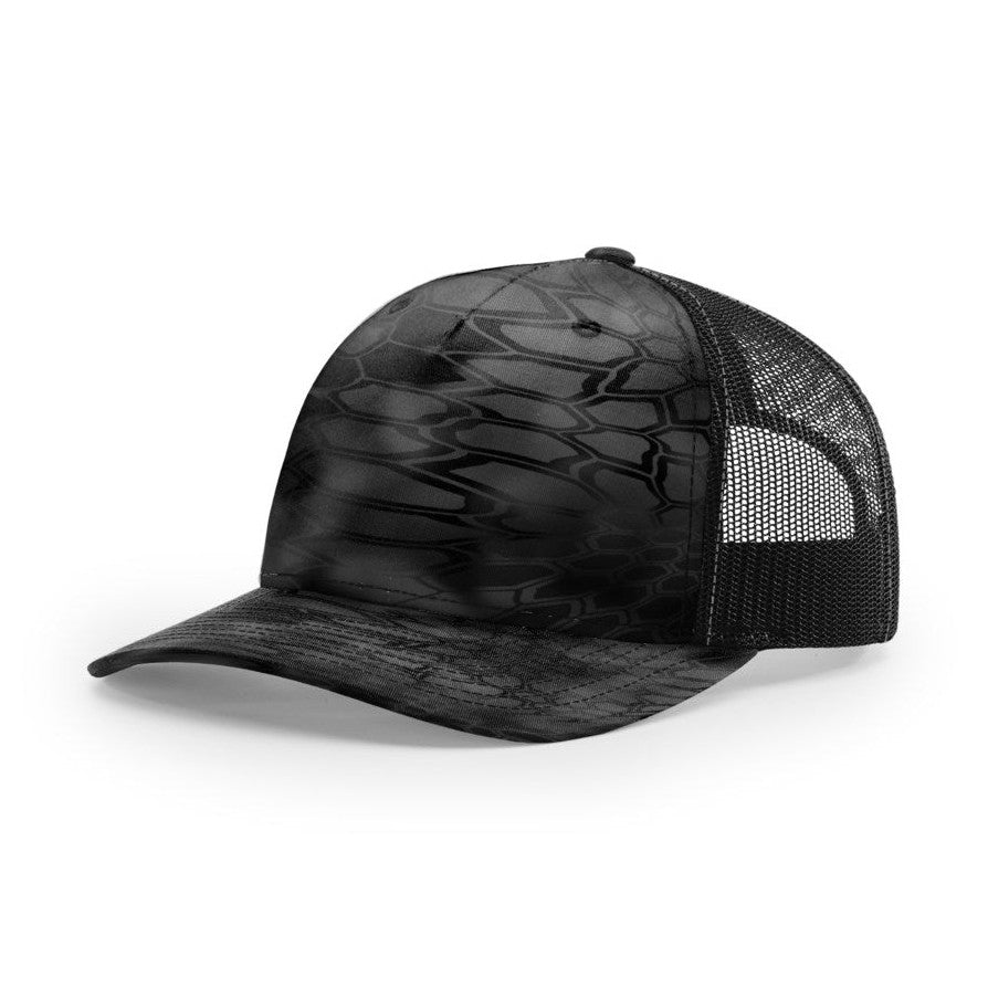Richardson 112PFP Printed Five Panel Trucker Hat Unisex Accessories Hats & Caps