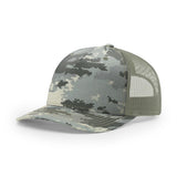 Richardson 112PFP Printed Five Panel Trucker Hat Unisex Accessories Hats & Caps