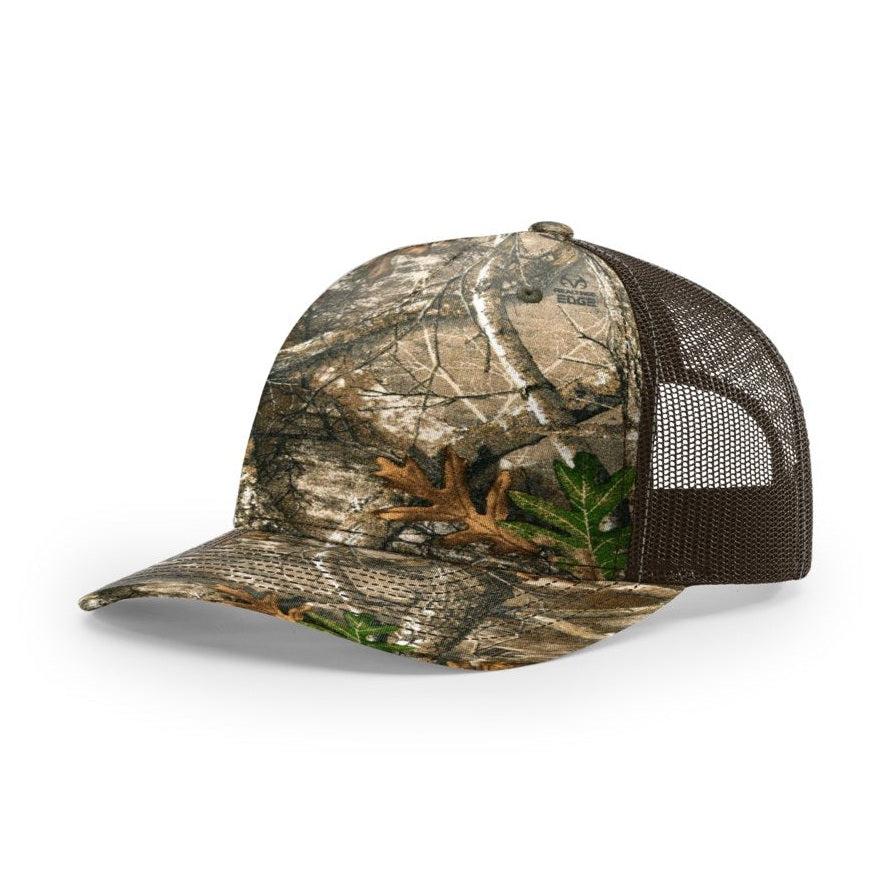 Richardson 112PFP Printed Five Panel Trucker Hat Unisex Accessories Hats & Caps