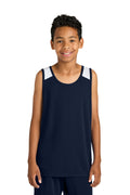 Sport-Tek Youth   Club Track Tank YST446
