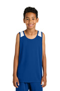 Sport-Tek Youth   Club Track Tank YST446
