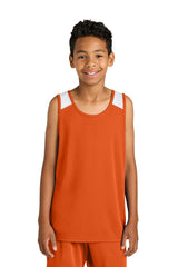 Sport-Tek Youth   Club Track Tank YST446