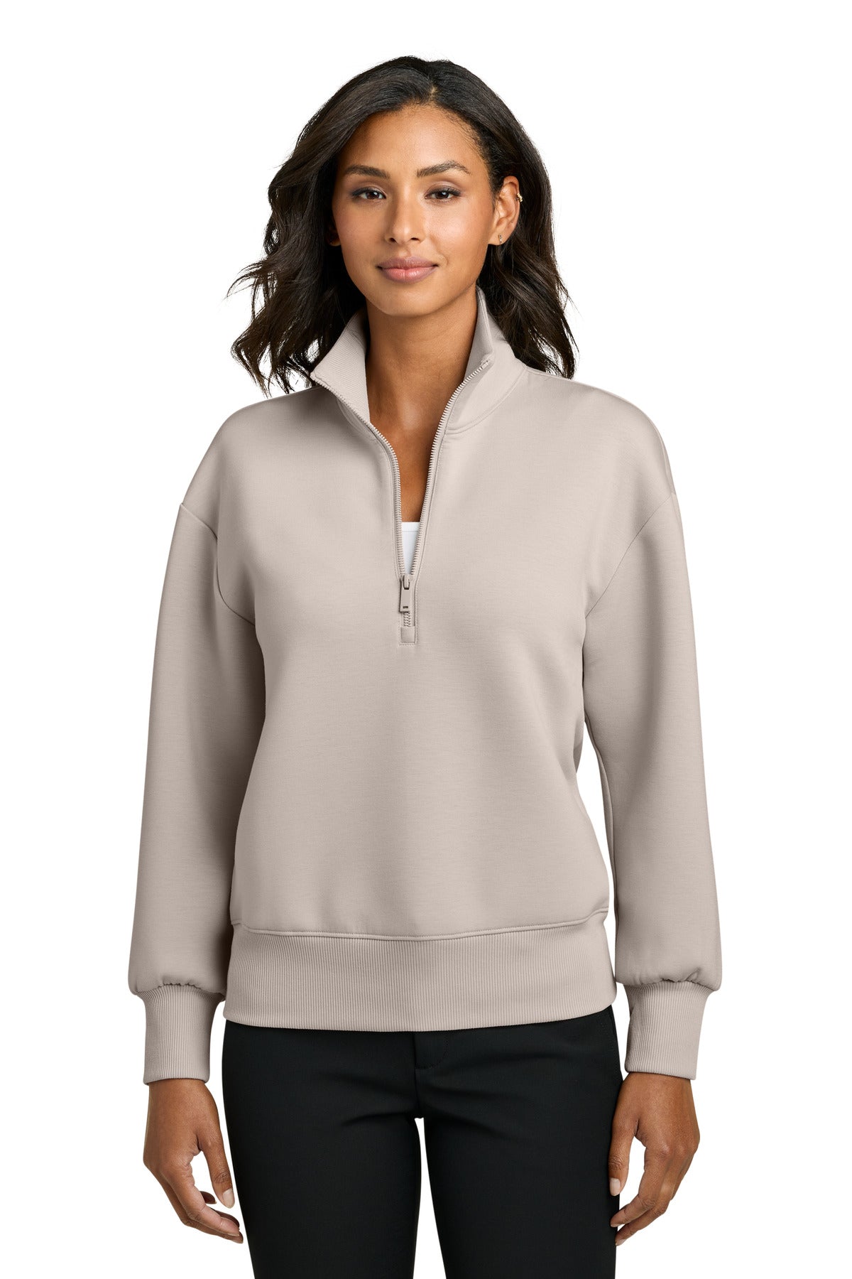 Mercer+Mettle Women's   Soft Spacer 1/4-Zip MM3101