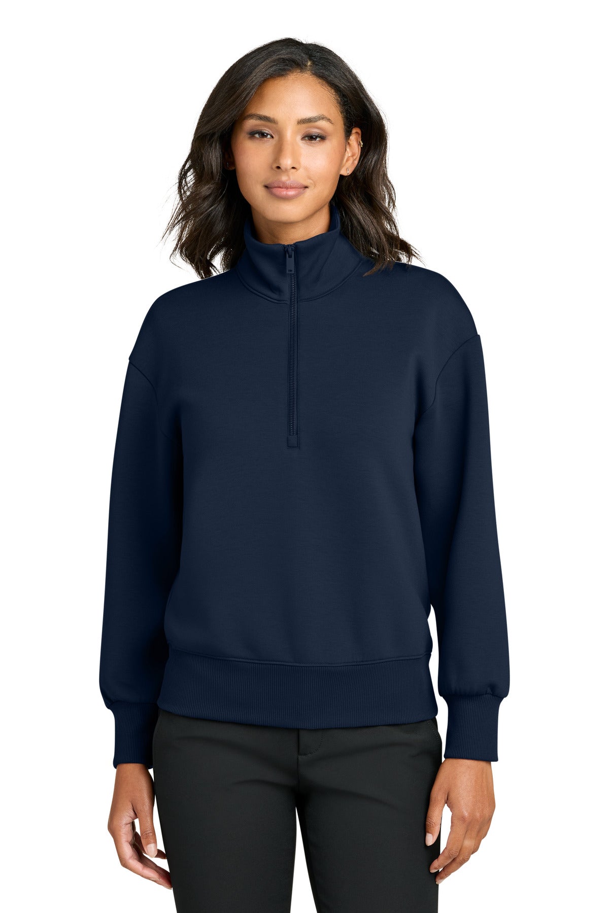 Mercer+Mettle Women's   Soft Spacer 1/4-Zip MM3101