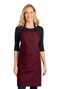 Port Authority    Signature Heavy Twill Bib Apron A900
