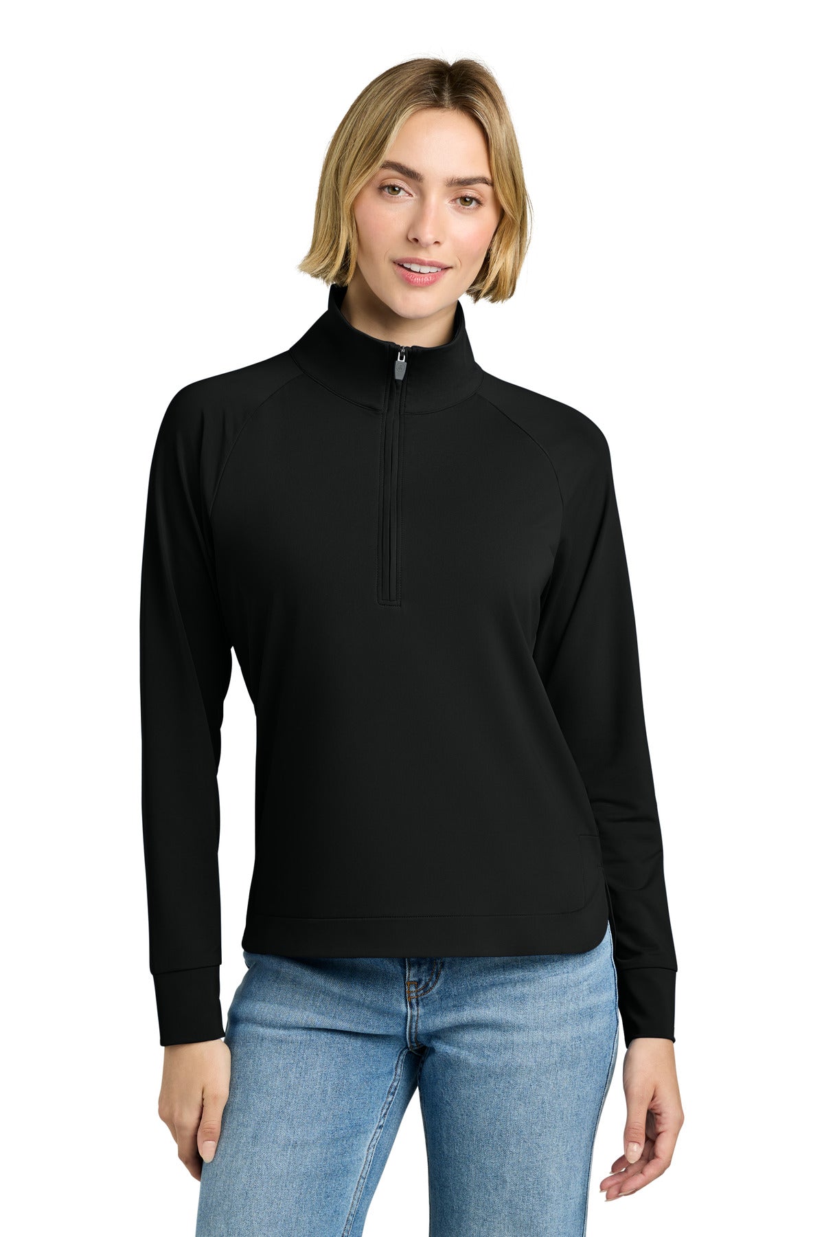 Brooks Brothers Women's   Luxe Performance 1/4-Zip BB18215