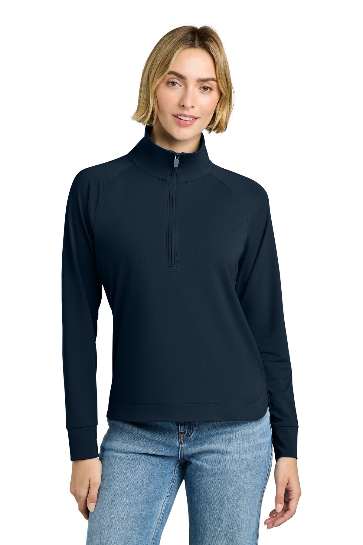 Brooks Brothers Women's   Luxe Performance 1/4-Zip BB18215