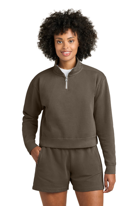 Comfort Colors Women's   Mid-Length 1/4-Zip Sweatshirt 1580L