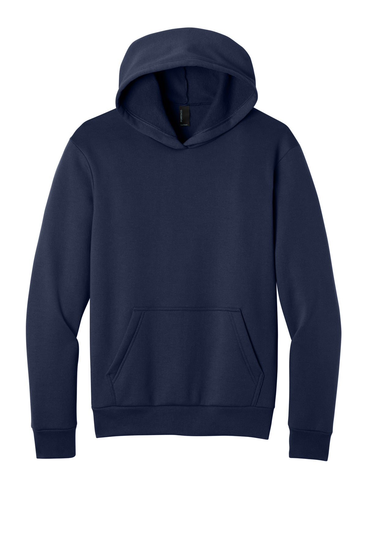 Port & Co Men's   Easy Fleece Pullover Hooded Sweatshirt PC68H