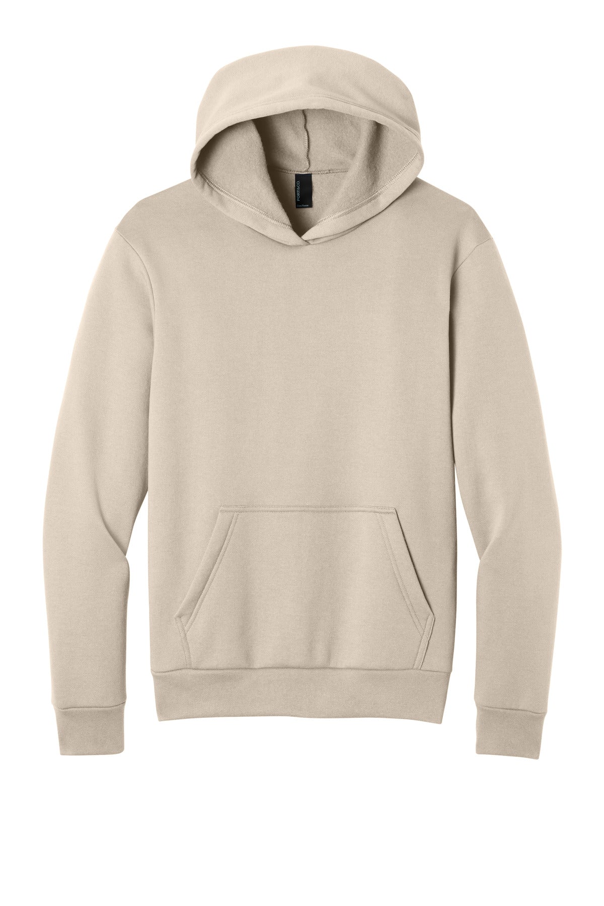 Port & Co Men's   Easy Fleece Pullover Hooded Sweatshirt PC68H