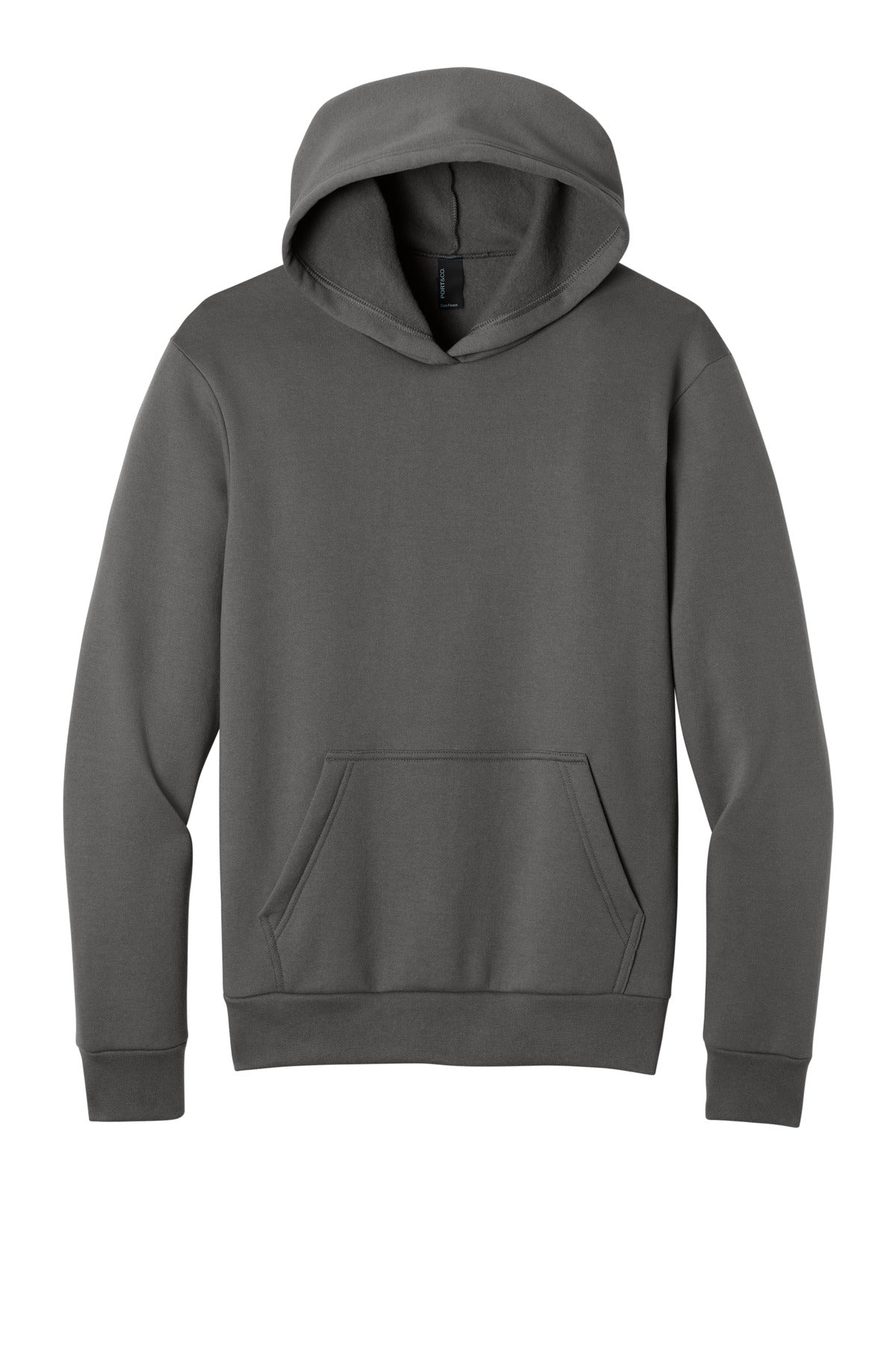 Port & Co Men's   Easy Fleece Pullover Hooded Sweatshirt PC68H