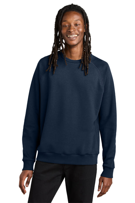 AllMade Men's   Organic CVC Fleece Crewneck Sweatshirt AL5004