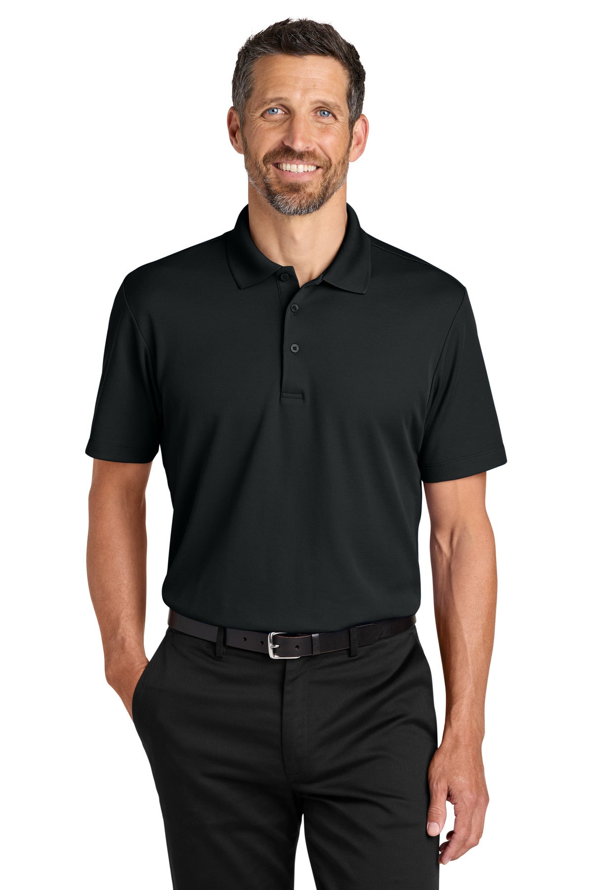 Port Authority Men's   Plaited Pique Polo K620