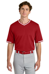 Sport-Tek Men's   Tough Mesh V-Neck Baseball Jersey ST221