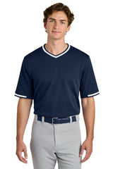 Sport-Tek Men's   Tough Mesh V-Neck Baseball Jersey ST221