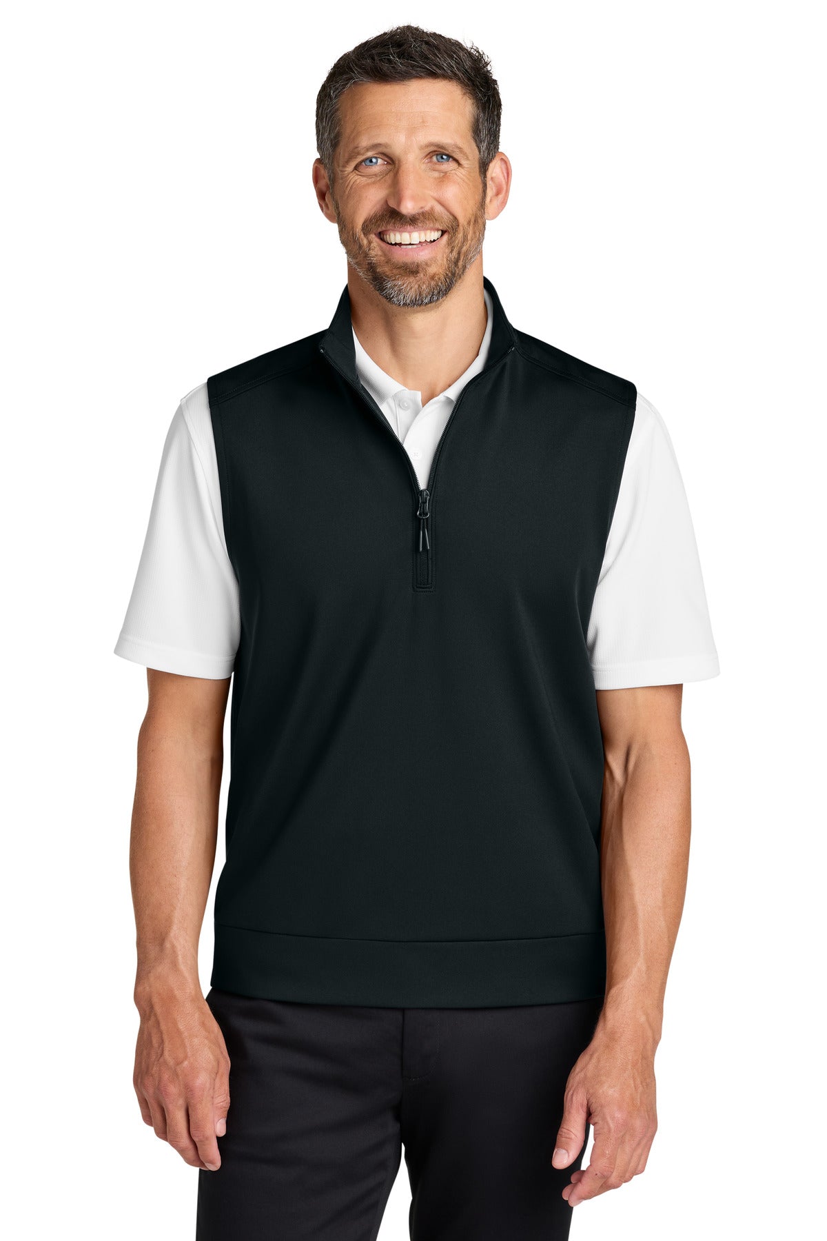 Port Authority Men's   C-FREE   Double Knit 1/4-Zip Vest K880V