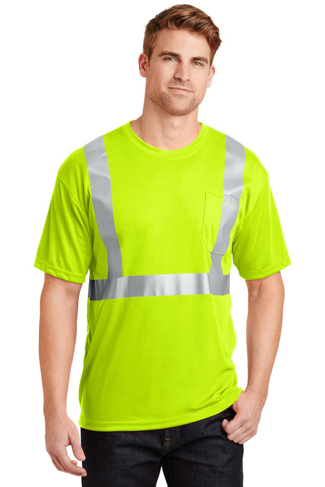 CornerStone Men's   ANSI 107 Class 2 Safety T-Shirt