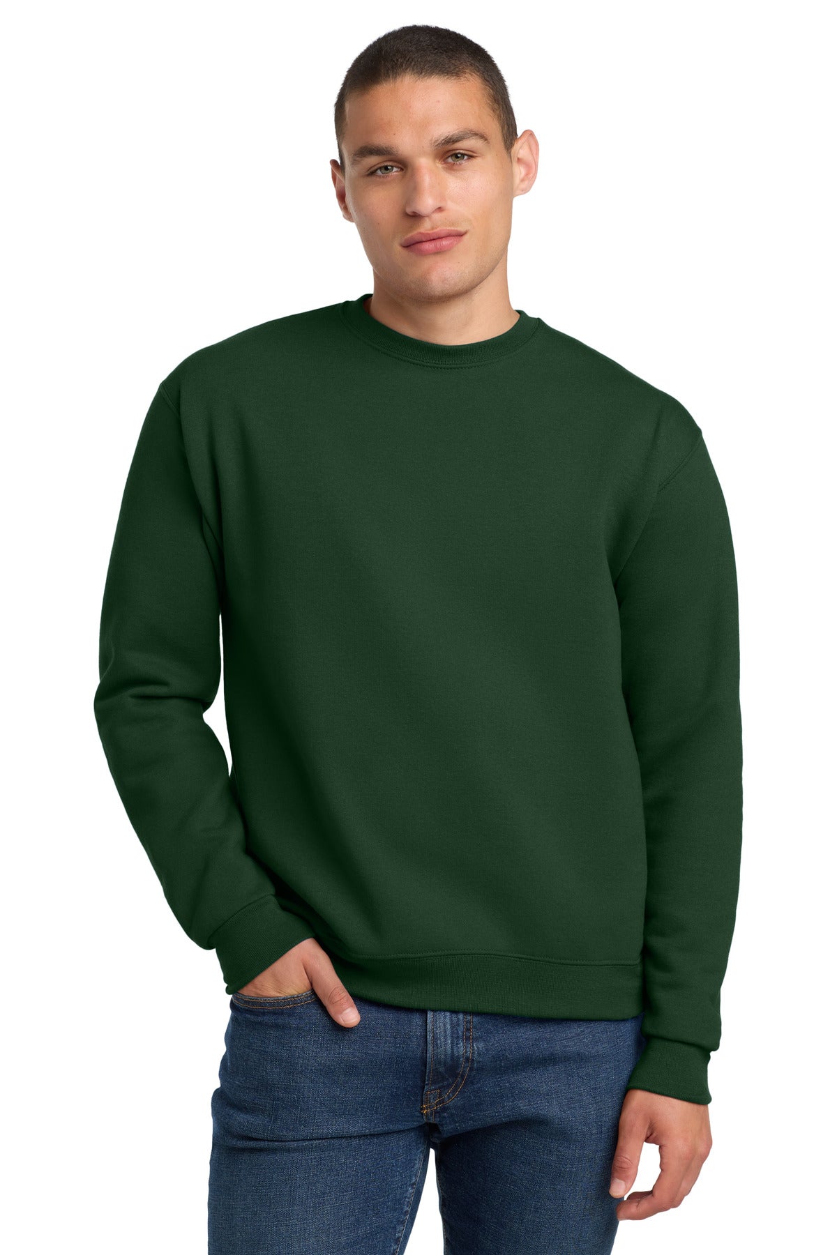 Jerzees Men's   Super Sweats   NuBlend   Crewneck Sweatshirt
