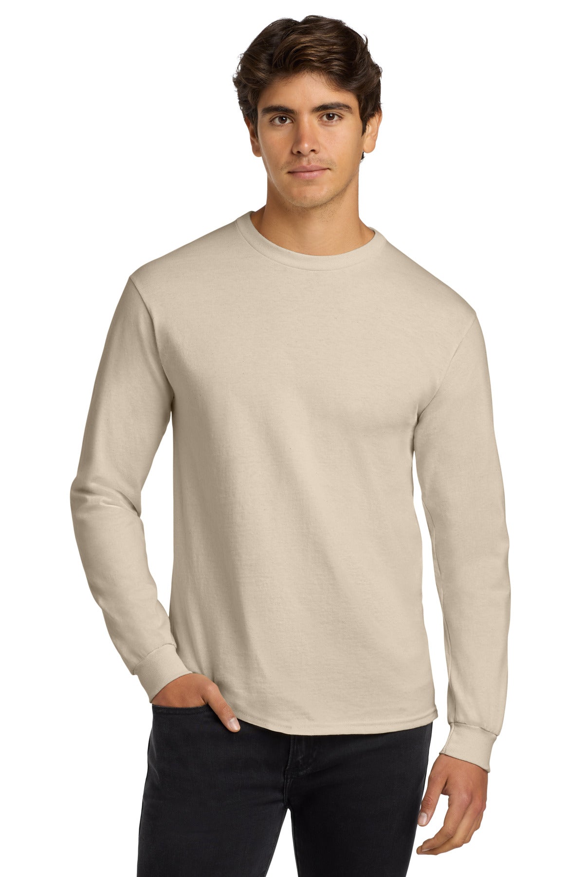 Gildan Men's Ultra Cotton Long Sleeve T-Shirt Mens Apparel Shirts & Tops