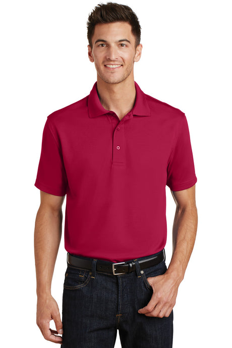 Port Authority Men's   Poly-Charcoal Blend Pique Polo