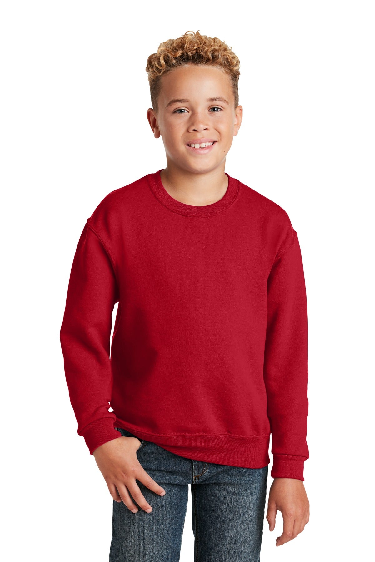 Jerzees Youth   NuBlend   Crewneck Sweatshirt