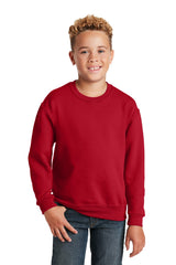 Jerzees Youth   NuBlend   Crewneck Sweatshirt