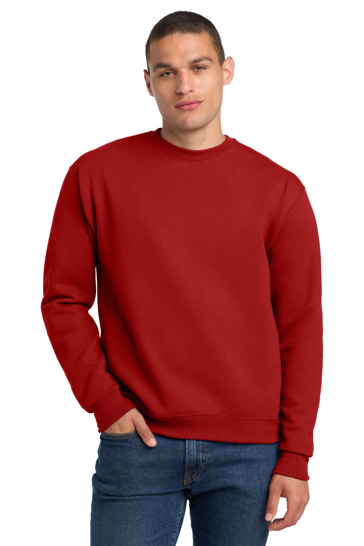Jerzees Men's   Super Sweats   NuBlend   Crewneck Sweatshirt