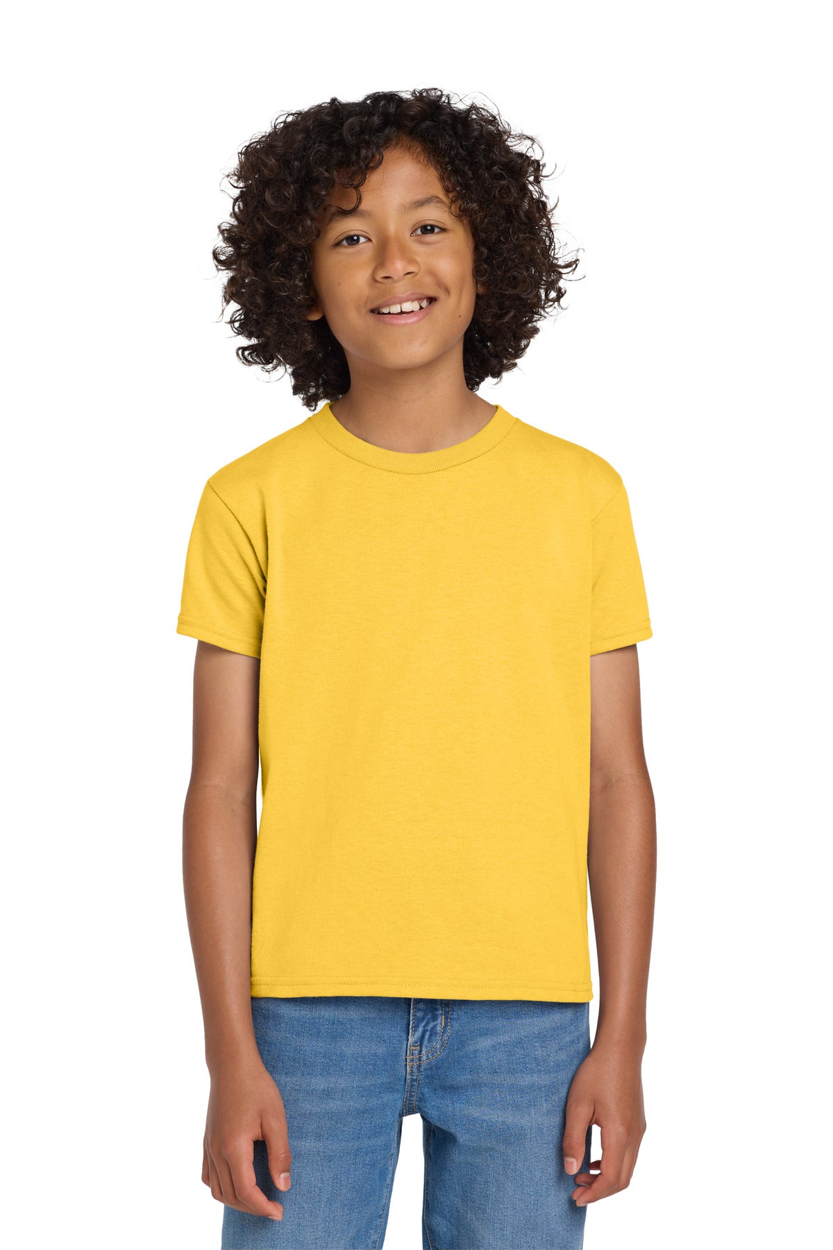 Gildan Youth   DryBlend   50 Cotton/50 Poly T-Shirt
