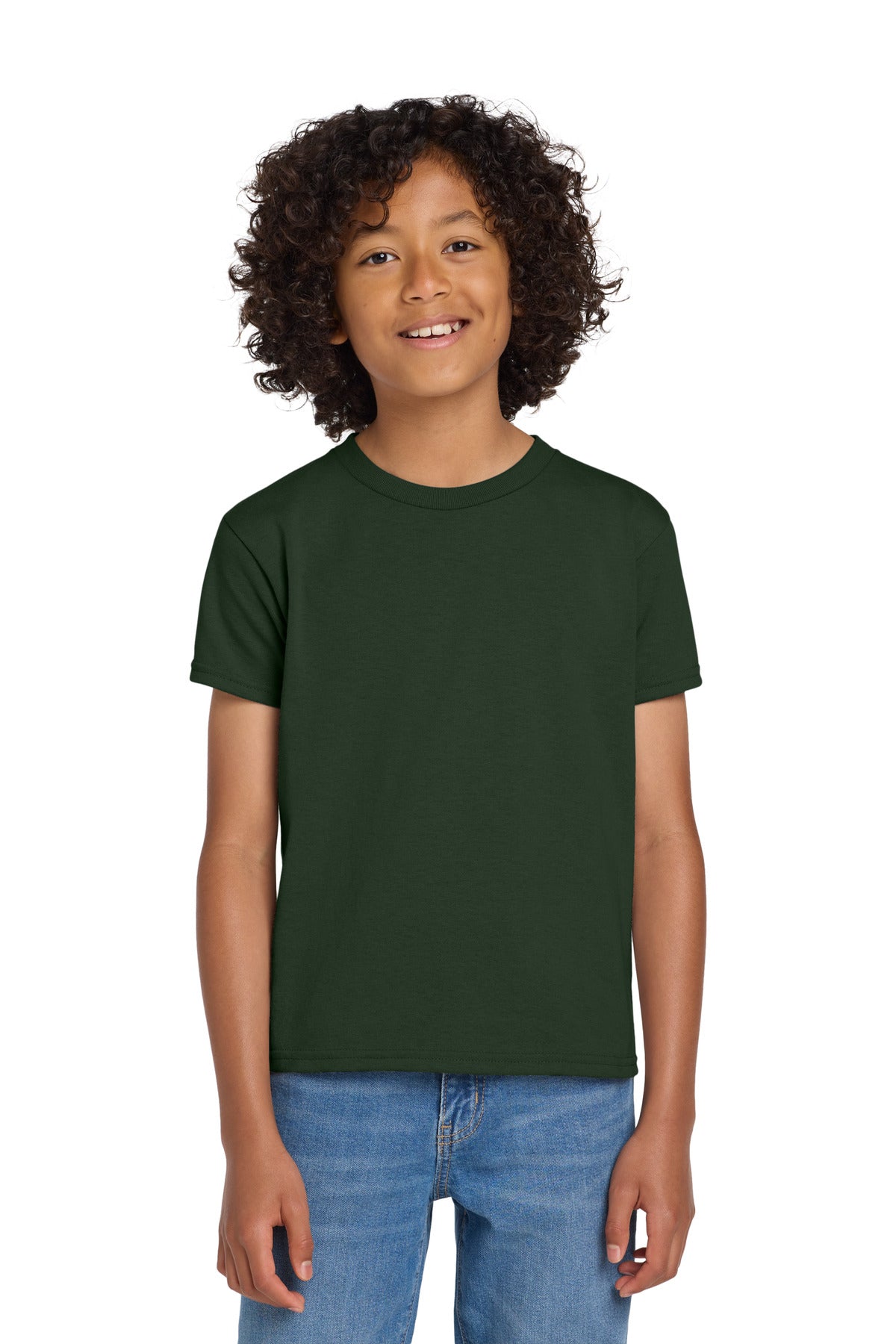 Gildan Youth   DryBlend   50 Cotton/50 Poly T-Shirt