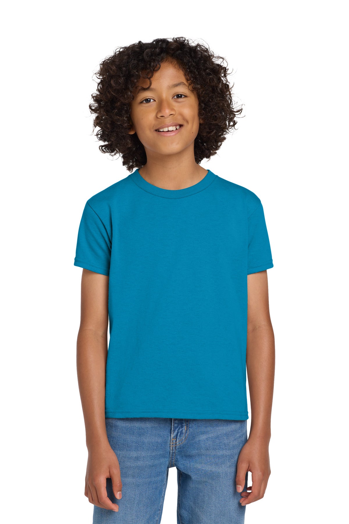 Gildan Youth   DryBlend   50 Cotton/50 Poly T-Shirt