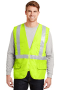 CornerStone Men's   ANSI 107 Class 2 Mesh Back Safety Vest