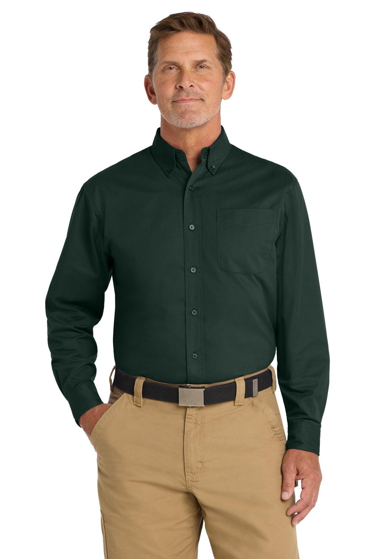CornerStone Men's   Long Sleeve SuperPro   Twill Shirt
