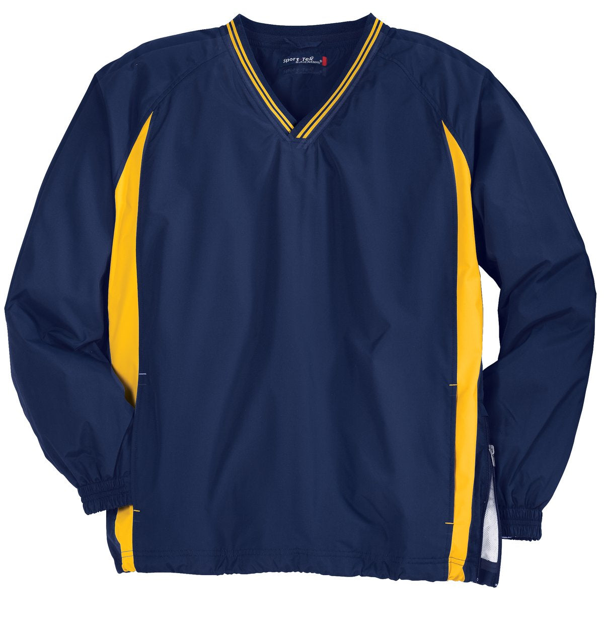 Sport-Tek Men's   Tall Tipped V-Neck Raglan Wind Shirt