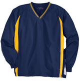 Sport-Tek Men's   Tall Tipped V-Neck Raglan Wind Shirt