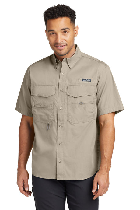 Eddie Bauer Men's   Short Sleeve Fishing Shirt