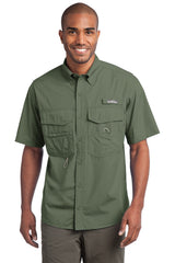 Eddie Bauer Men's   Short Sleeve Fishing Shirt