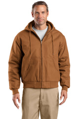 CornerStone Men's   Tall Duck Cloth Hooded Work Jacket