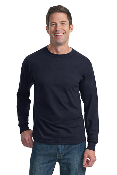 Fruit of the Loom Men's   HD Cotton   100% Cotton Long Sleeve T-Shirt