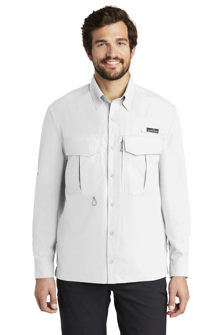 Eddie Bauer Men's   Long Sleeve Performance Fishing Shirt