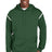 Sport-Tek Men's   Tall Tech Fleece Colorblock  Hooded Sweatshirt