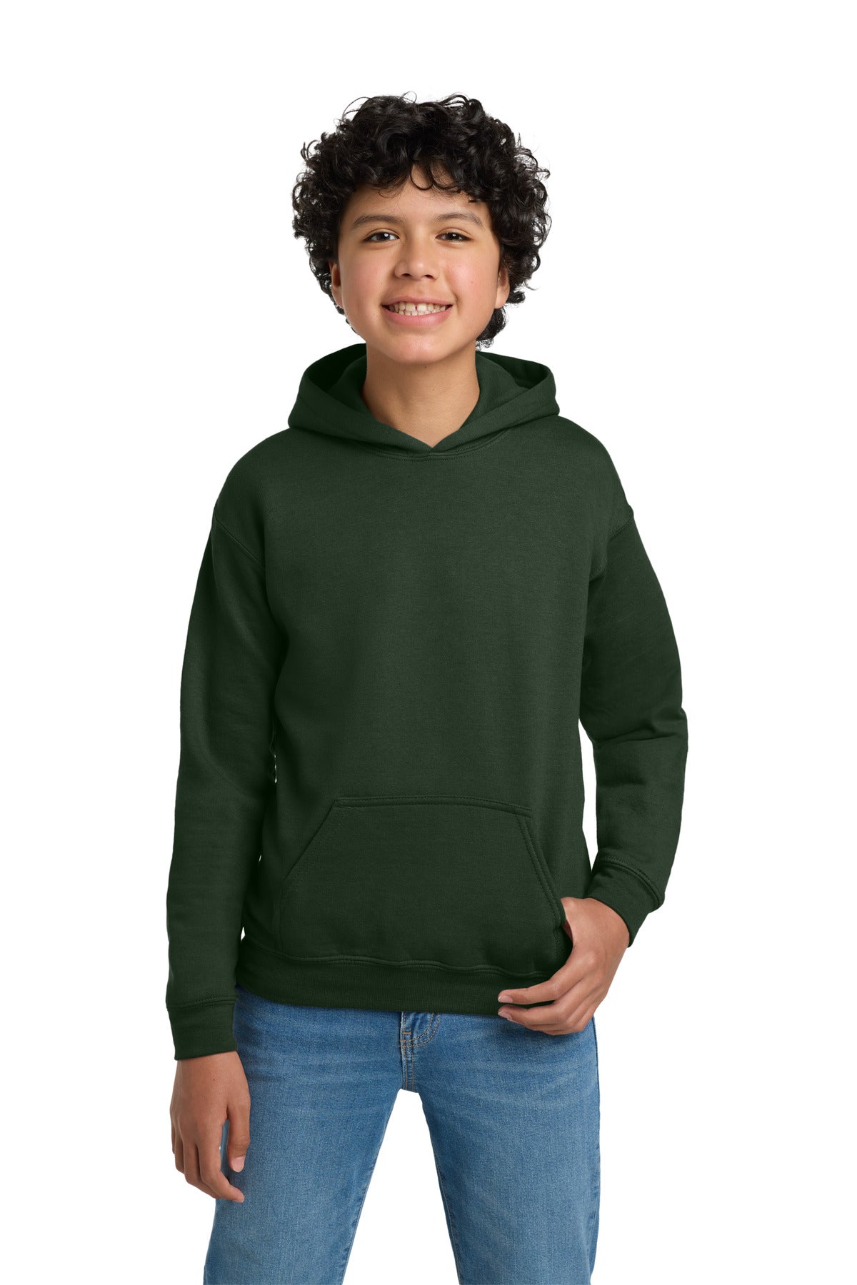 Gildan Youth   Heavy Blend Hooded Sweatshirt